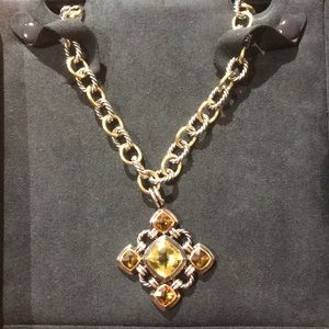 David Yurman Oval link necklace